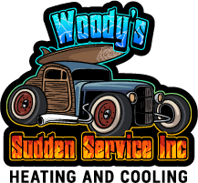 Wooodys Sudden Service logo